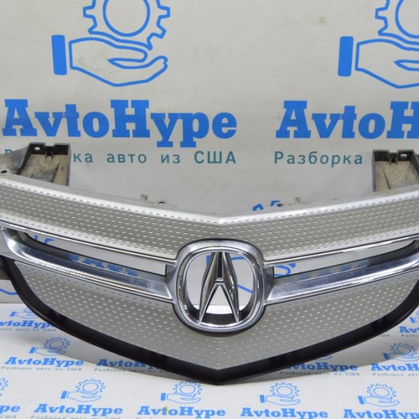 Решетка радиатора grill с эмблемой Acura MDX 07-08 (01) 75100-STX-A01ZF