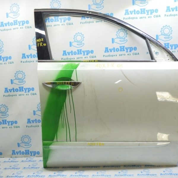 Молдинг двери верхний перед прав Acura MDX 14-20 72425-TZ5-A01