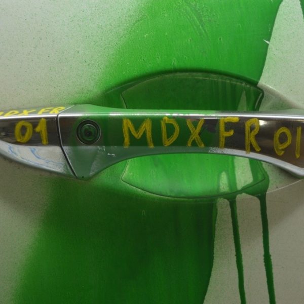 Ручка двери внешняя перед прав Acura MDX 14-20 keyless хром 72141-TZ5-A12