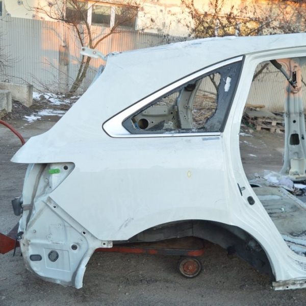 Четверть крыло задняя правая Acura MDX 14-20 (01)белая,прижата немного у фонаря без заката 04636-TZ5-A82ZZ