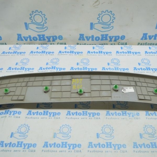 Накладка потолка зад Acura MDX 14-20 серая 83260-TZ5-A00ZB