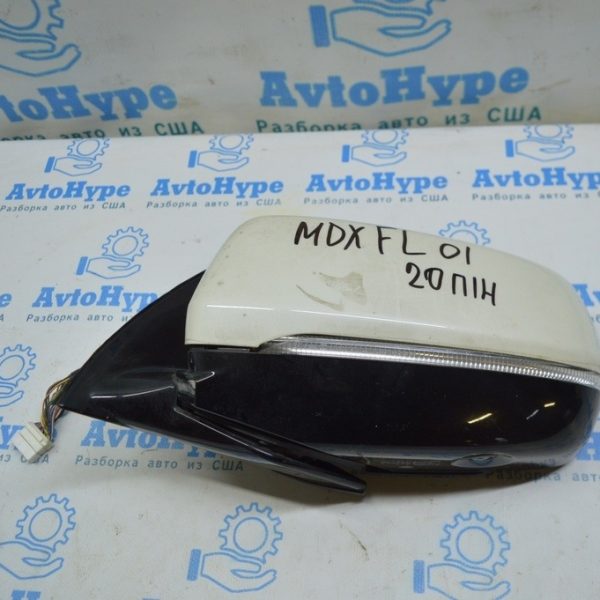 Зеркало боковое левое Acura MDX 14-16 20 пин (01) деф. на зч 76250-TZ6-A01ZF