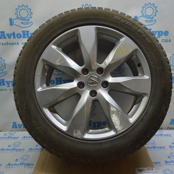 Шина R19 245/55 HANKOOK DynaPro i*cept зима 7-8мм c Acura mdx 16