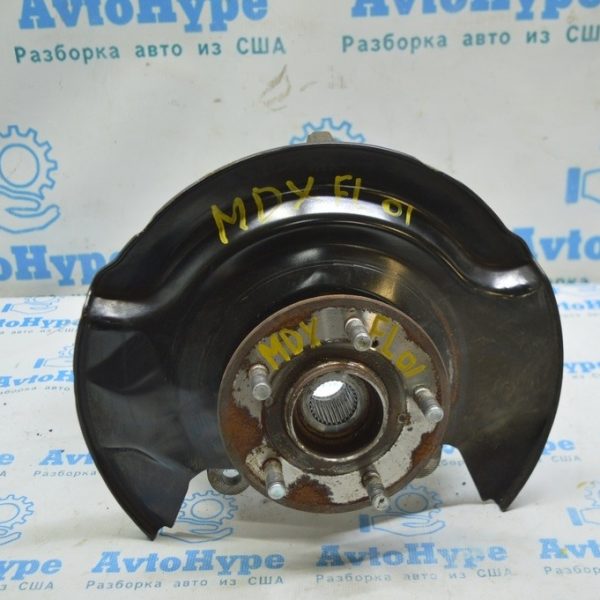 Цапфа со ступицей передяя левая Acura MDX 14-20 с кожухом (01) 51216-TZ5-A00