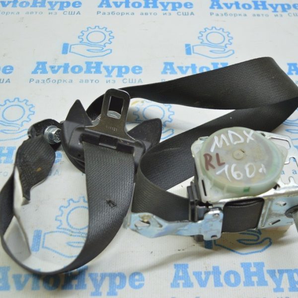 Ремень безопасности зад лев Acura MDX 14-20 темно-серый 04868-TZ5-A00ZA