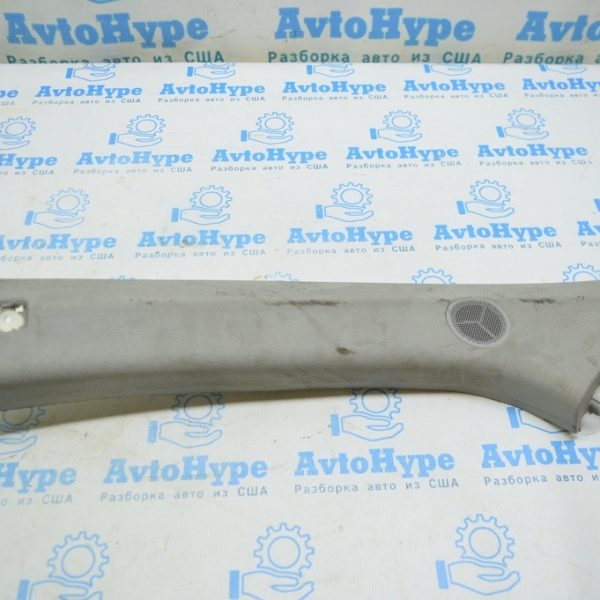 Накладка передней стойки верх левая Acura MDX 14-20 серая, под пищалку (01) под химчистку 84151-TZ5-Y03ZA