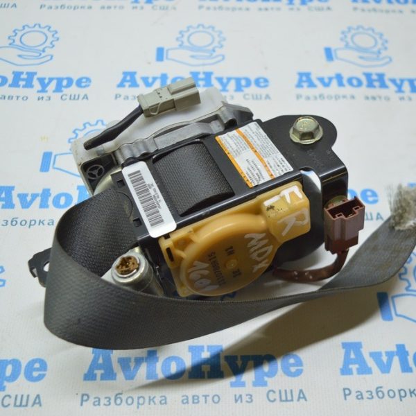 Пассажирский ремень безопасности Acura MDX 14-20 темно-серый (01) порезан 04818-TZ5-A60ZA