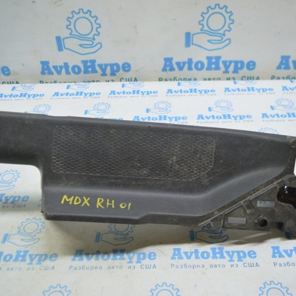 Накладка порога зад прав внутр Acura MDX 14-17 черн 84211-TZ5-A03ZB