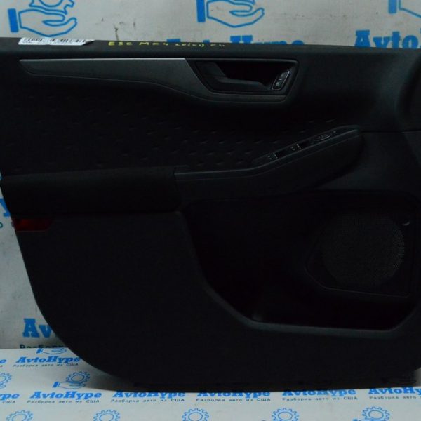 Обшивка двери (карточка) перед лев Ford Escape MK4 20- черн (01) LJ6Z-7823943-BB