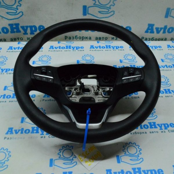 Руль (голый) Ford Escape MK4 20- резина, черн (01) LJ6Z-3600-BC