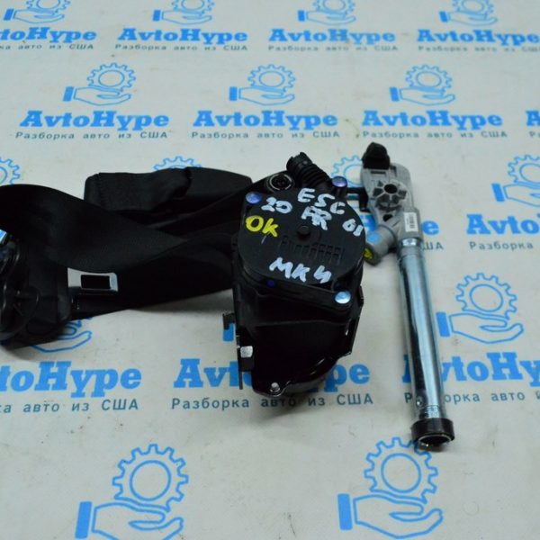 Пассажирский ремень безопасности Ford Escape MK4 20- черн LJ6Z-78611B08-AA