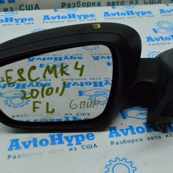 Зеркало боковое левое Ford Escape MK4 20- 6 пинов, BSM, структура LJ6B 17683 CC (01) LJ6Z-17683-AA