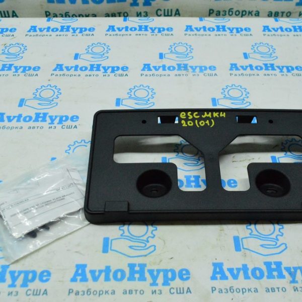 Рамка номерного знака переднего бампера Ford Escape MK4 20 - новый OEM LJ6Z-17A385-AB