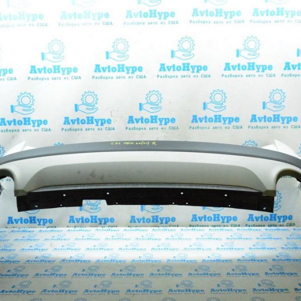 Губа заднего бампера Ford Escape MK4 20- под 2 трубы (01) LJ6Z-17K835-AB