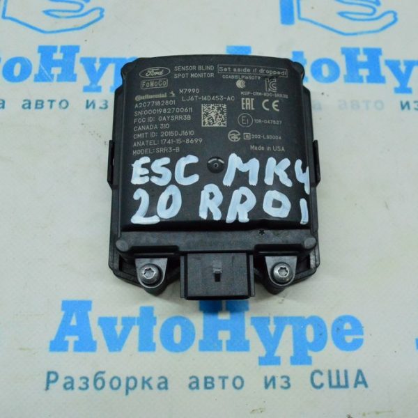 Датчик слепых зон прав Ford Escape MK4 20- (01) BSM LJ6T-14D453-AC