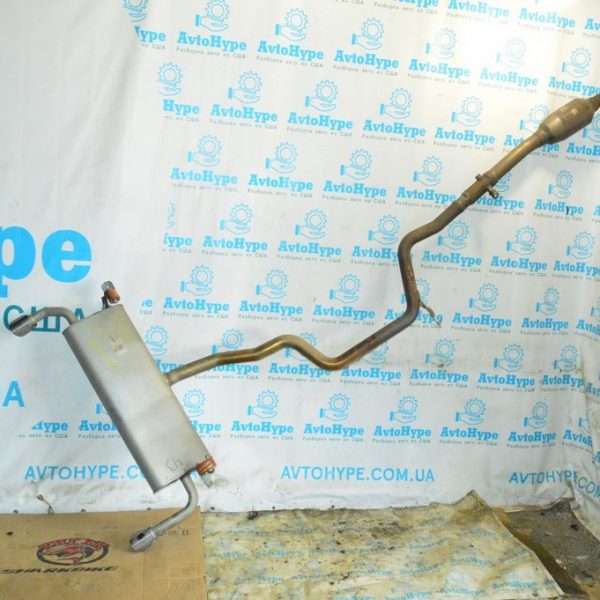 Выпускная трасса с бочкой Ford Escape MK4 20- 1.5 FWD с заслонкой,с катализатором (01) LX6Z-5A289-B