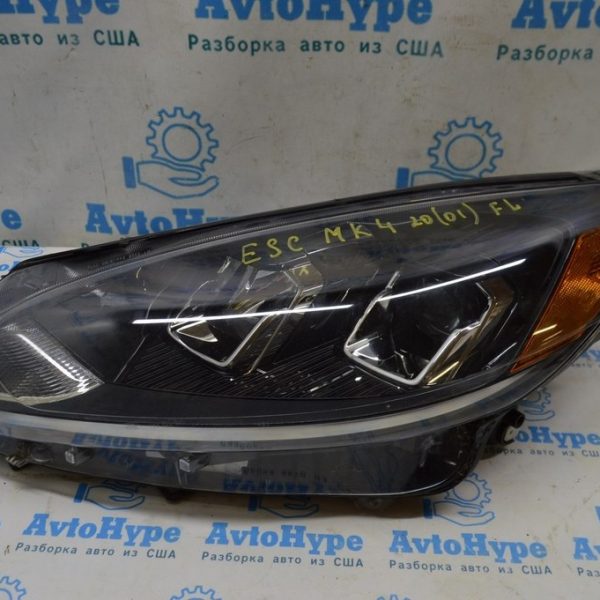 Фара передняя левая голая Ford Escape MK4 20- галоген (01) нужно подпаять крпление LJ6B-13W030-BH