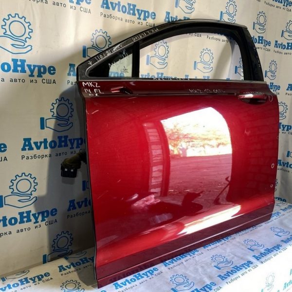 Дверь голая перед лев Lincoln MKZ 13- красная DP5Z-5420125-A