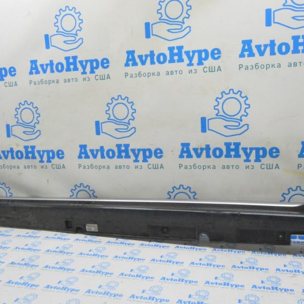 Порог левый Kia Optima 14-15 hybrid (04) черный, потерт 877514U500SWP