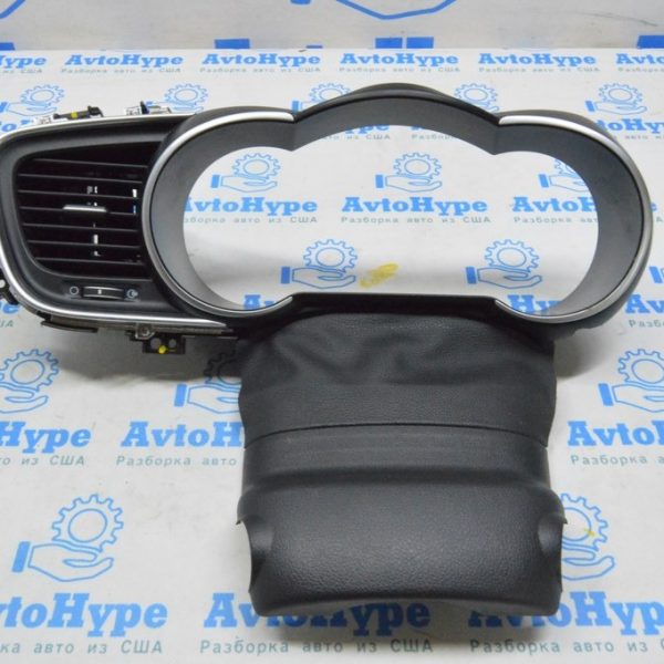 Дефлектор воздуховода передней панели левый Kia Optima 14-15 черн 97480-2TAA0-CA