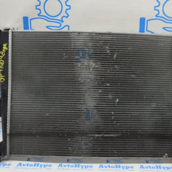 Радиатор охлаждения (вода) Kia Optima 11-15 hybrid (04) гнутый, примят 253104R001