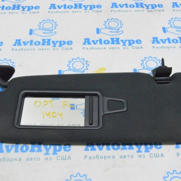 Козырек левый Kia Optima 11-15 черный 85201-2T040-87