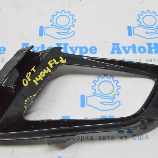 Обрамление птф лев Kia Optima 14-15 рест hybrid (04) трещины, слом крепл 865514U500