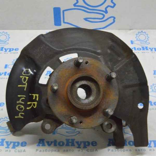 Цапфа со ступицей передняя правая Kia Optima 13-15 hybrid с кожухом (04) 517163S110