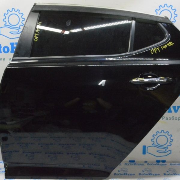 Дверь голая зад лев Kia Optima 11-15 (04) черная, замята 77003-4C000
