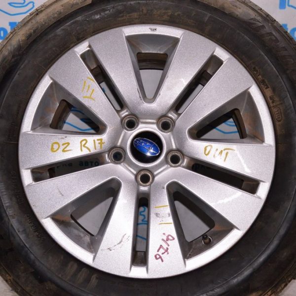 Диск колесный R17 Subaru Outback 15-19 (02) третий 910 царапина 28111AL02A
