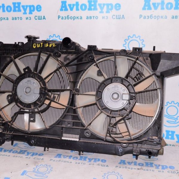 Диффузор кожух радиатора в сборе Subaru Outback 15-19 (02) топляк 45122AL01A