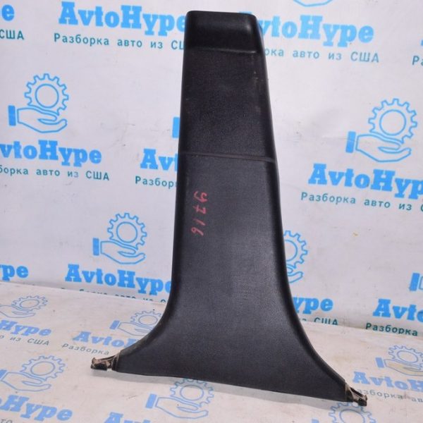 Накладка центральной стойки нижняя левая Subaru Outback 15-19 черн 94022AL03AVH