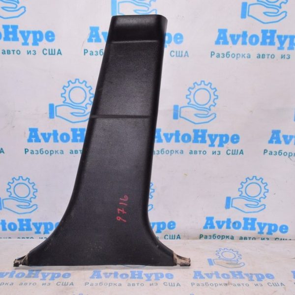 Накладка центральной стойки нижняя правая Subaru Outback 15-19 черн 94022AL02AVH