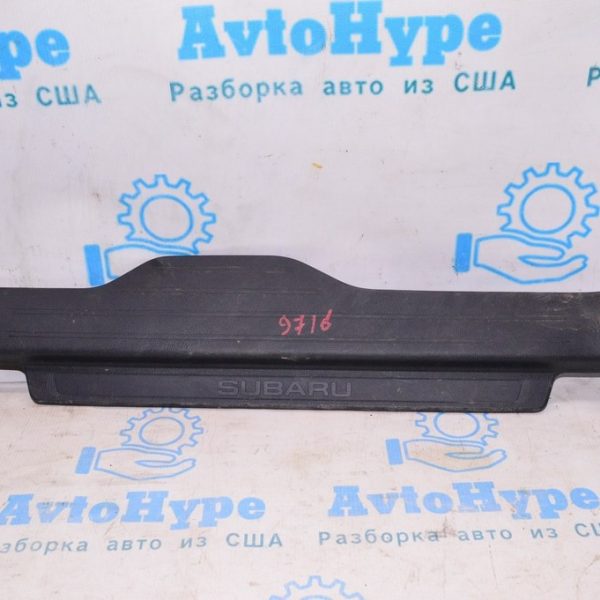 Накладка порога перед прав Subaru Outback 15-19 черн 94060AL12AVH