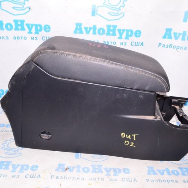 Консоль центральная (подлокотник) Subaru Outback 15-19 кожа, черн (02) 92114AL00AVH