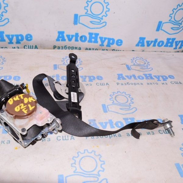 Водительский ремень безопасности Subaru Outback 15-19 черн (02) топляк 64621AL01BVH