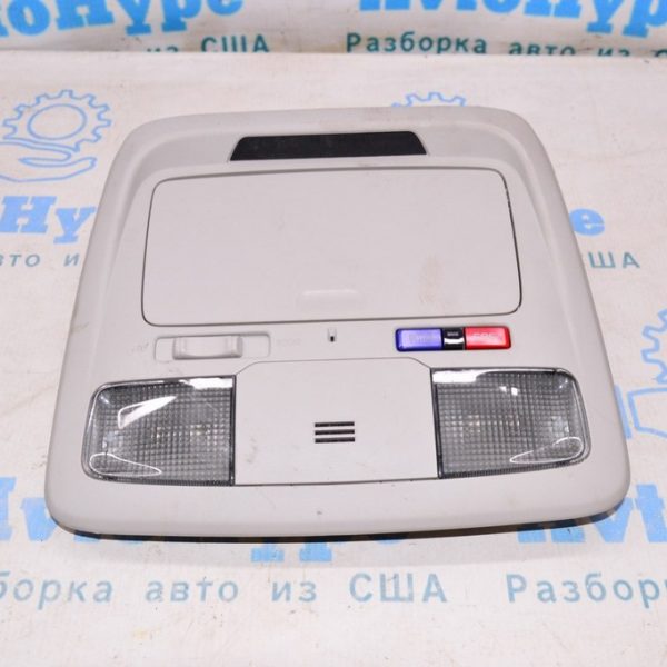 Плафон освещения перед Subaru Outback 15-19 серый без люка 92151AL11AME