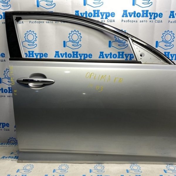 Дверь голая перед прав Kia Optima 11-15 серебро (03) 760042T000