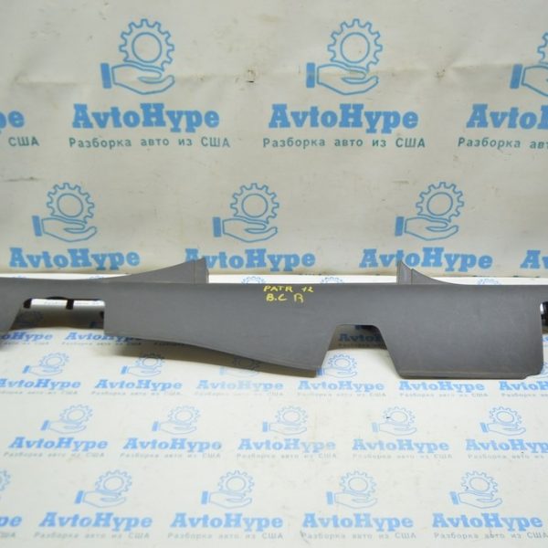 Накладка порога внутренняя правая Jeep Patriot 11-17 черный (01) Реал В.С. YF04XDVAF