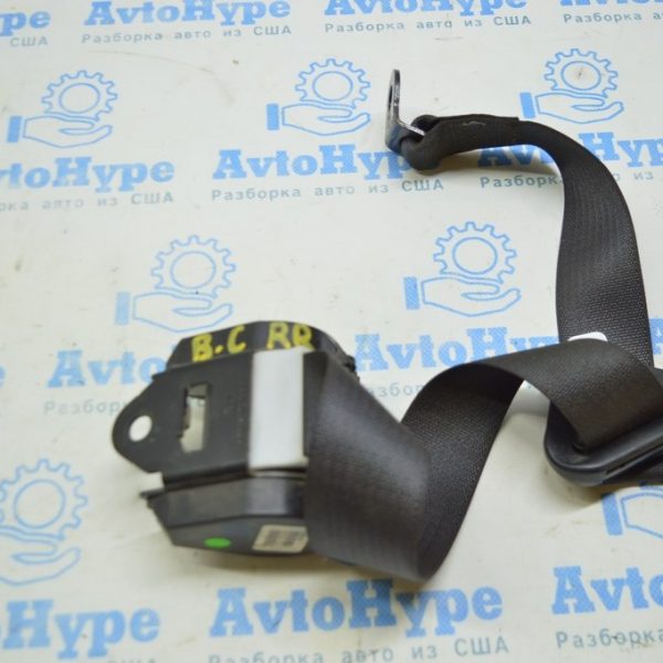 Ремень безопасности задний правый Jeep Patriot 11-17 черный (01) Реал В.С. 1GE62XDVAB