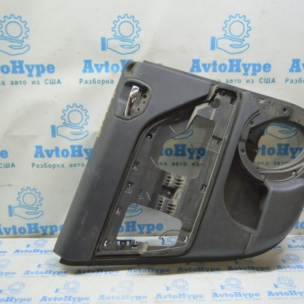 Обшивка двери (карточка) зад лев Jeep Patriot 11-17 черн (01) Реал В.С. без накладок 1MB051DVAA