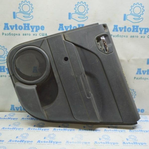 Обшивка двери (карточка) зад прав Jeep Patriot 11-17 черн под мех стекл (01) Реал В.С. царапин 1MB041K2AA