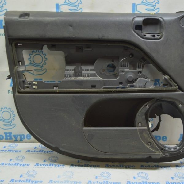 Обшивка двери (карточка) перед лев Jeep Patriot 11-17 черн (01) Реал В.С. без накладок 1UC331DVAD