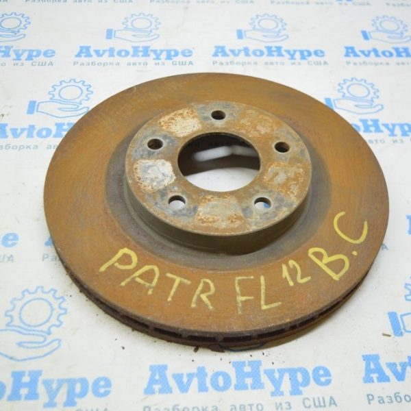 Диск тормозной перед лев Jeep Patriot 11-17 (01) Реал В.С. 5105514AA