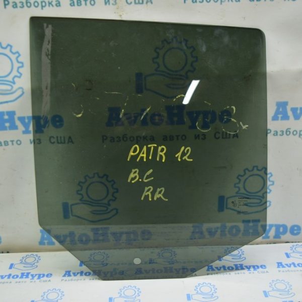 Стекло двери зад прав Jeep Patriot 11-17 тонировка (01) Реал В.С. 5155454AB