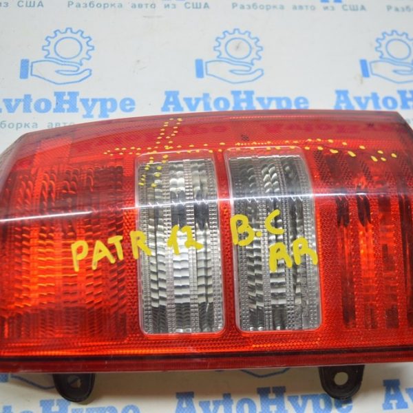 Фонарь правый Jeep Patriot 11-17 светлый, трещина (01) Реал В.С. 5160364AE