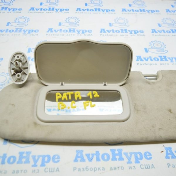Козырек левый Jeep Patriot 11-17 серый (01) Реал В.С. под чистку YD99HDAAB