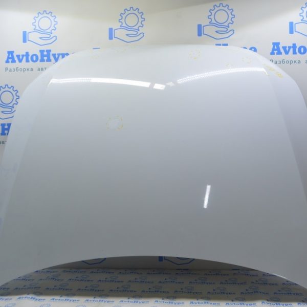 Капот голый Audi Q5 8R 13-17 рест, белый цвет (01) царпаины 8R0823029H