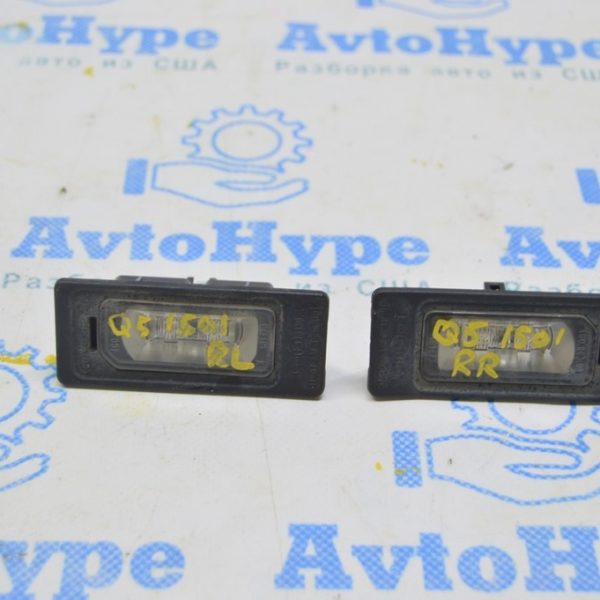 Подсветка номера двери багажника левая Audi Q5 8R 09-17 8T0-943-021