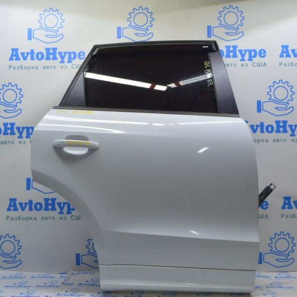 Дверь голая задняя правая Audi Q5 8R 09-17 белый в цвет (01) 8R0-833-052-B